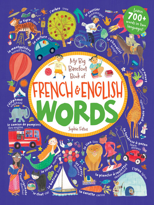 Title details for My Big Barefoot Book of French & English Words by Barefoot Books - Available